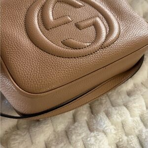 Gucci Brown Leather Crossbody Bag